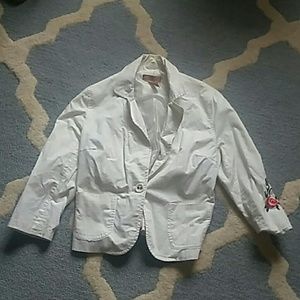 🗽3 for $20 F21 Flower embroided blazer